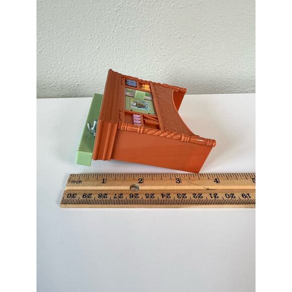 Fisher Price Loving Family Dollhouse Green Kitchen Counter Island Bar - Picture 4 of 7